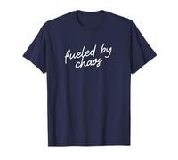 Impulsado por la Frase de guión Minimalista de mamá del Caos Camiseta
