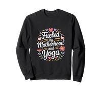 Impulsado por la Maternidad y Las Flores Florales de Yoga Sudadera