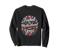 Impulsado por la Maternidad y Las Flores Florales de Yoga Sudadera