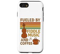 Impulsado por la música de violín y el café Bluegrass y Amante del café Carcasa para iPhone SE (2020) / 7/8
