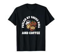 Impulsado por los entusiastas de los postres Divertidos del Rollo Suizo y el café Camiseta