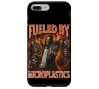 Impulsado por microplástico Grim Reaper Vintage Joke Polution Fun Carcasa para iPhone 7 Plus/8 Plus