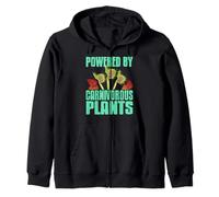 Impulsado por Plantas Carnívoras Dionaea Botánica Sudadera con Capucha