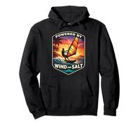 Impulsado por Wind and Salt Windfurfer Windsurfing Lover Joke Sudadera con Capucha
