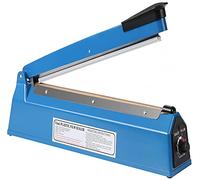 Bolsas manuales de máquina selladora térmica Impulse, 12 pulgadas, para sellar bolsas de plástico/PE PP con agarre extra de elemento de repuesto