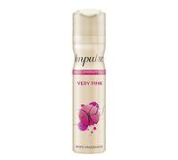 Impulse Desodorante en spray Very Pink sin aluminio, 6 unidades (75 ml) | Fragancia cítrica y floral, mezcla oriental femenina, frescura durante todo el día