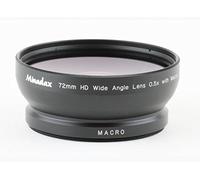 Impulsfoto Minadax - Objetivo de conversión gran angular con macro lente para Panasonic AG-DVX100, AG de dvx100 a, AG de dvx100b, AG de hvx100, AG de hpx170 US Versión, AG de HPX171 EU version, AG de hmc151