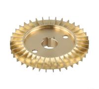 Impulsor de bomba de latón autocebante con núcleo de cobre de doble cara para un manejo eficiente de aguas residuales en sistemas de fontanería residenciales e industriales, color dorado (OD60 mm ID12