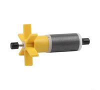 Impulsor de filtro de repuesto de bomba sumergible con eje de acero inoxidable para rodamiento de eje de rotor, impulsor de plástico diseñado para diversas necesidades de longitud