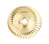 Impulsor de latón resistente para bombas autocebantes, diseño de cobre de doble cara para agua sucia, OD78 mm ID12 mm de repuesto (OD66 mm ID12 mm)