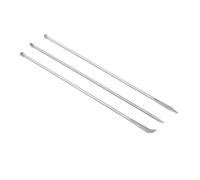 Impulsor de pala para máquina, Varilla agitadora superior, cuchara medicinal de acero inoxidable 304, cucharón laboratorio 220mm, paquete 3(5 set)