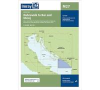 Imray Chart M27: Dubrovnik to Bar and Ulcinj (M Series)