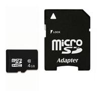 imro Card Tarjeta de memoria Micro-SD 4GB Clase 10 + Adaptador SD