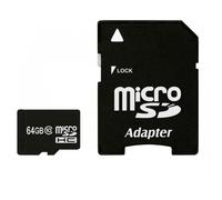 imro Card Tarjeta de memoria Micro-SD 64GB Clase 10 + Adaptador SD