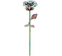 Imrsanl Urnas de Recuerdo de Rosas para Cenizas humanas, medallón de urna Conmemorativa, urnas de cremación de Flores Coloridas de Tallo Largo, urna funeraria para Cenizas, Recuerdo de cremación para