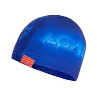 IMSPIRA Gorro Natacion Tela L ninos Adultos Consola Gamer Azul Gorra Piscina Unisex Entrenamiento Junior Gorros Piscina Divertidos Regalo Juegos Agua Deporte acuatico Adolescentes Gaming Pools