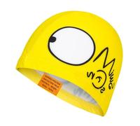 IMSPIRA Gorro Natacion Tela SwimSon L Unisex Adulto Nino Piscina Diseno Familia Amarilla Secado Rapido Comodo Elastico Gorra Natacion Entrenamiento Aquagym Junior