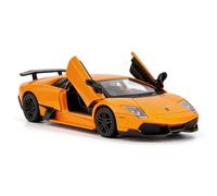 Imtfzct 1/36 Murciélagos Lamborghini LP670-4 Modelo de Fundición, Aleación de Zinc para Niños, Juguete de Ocio, Regalo para Niños y Niñas (Naranja)