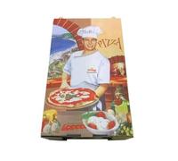 IMTINA, Caja de Cartón para Pizza Calzone, Envase Alimentario Resistente, Ideal para Pizzería, Restauración, Takeaway y Delivery, 280 x 170 x 70 MM, 100 UDS