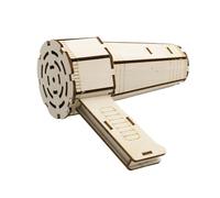 Imtrub Kit de Ciencias - Secador de Pelo 3D Juguetes Educativos de Madera | Proyectos de Construcción con Experimentos Científicos - para Niños, Escuela en Casa, Aula, Guardería,