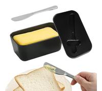 Imtrub Mantequera,Recipiente Hermético Para Mantequilla Con Cortador Para Cocina | Caja de Almacenamiento Apto Lavavajillas Desayuno Cocina Picnic Hogar Restaurante Panaderos Estante Encimera