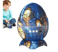 Imtrub Proyector de huevo de dinosaurio,Proyector de luz de huevo de dinosaurio | Luz musical multicolor con control remoto | Altavoz de música y ruido, proyector de luz de estrellas de huevo de