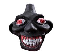 Imtrub Silbato azteca de la muerte,Silbato azteca de la muerte | Diseño de demonio con silbido fuerte,Con sonido único, el silbato de la muerte azteca es el más fuerte por su de colección.