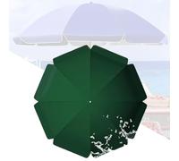 IMUNKT 180cm 8 Varillas Cubierta De Repuesto para Sombrilla De Patio, Toldo De Recambio para Mesa De Mercado, Redonda, Resistente A La Decoloración(Green,180cm(6ft)-8 Ribs)