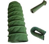 IMUNKT Manguera De Ventilación Verde Para Extractor De Aire, Tubo De Salida De Aire, Tubo Flexible Resistente A Altas Temperaturas, 1m 2m 5m Longitud(L 2m(6.56ft),ID185mm(7 1/4"))