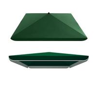 IMUNKT Toldo De Repuesto para Sombrilla Cuadrada 2.5x2.5m 3.0x3.0m 2x2m 4 Varillas Cubierta De Recambio para Sombrilla De Jardín/Mercado/Patio Tela De Sombrilla(Green,3.0x3.0m(9.8x9.8ft))