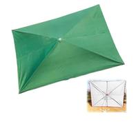 IMUNKT Toldo Rectangular De Recambio para Sombrilla 250x200 200x200 300x200cm Cubierta De Repuesto para Sombrilla De Jardín 4/6 Varillas, Tela De Repuesto(Green,300x200cm)