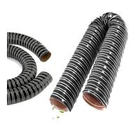 IMUNKT Tubo Entrada Aire Capó Coche 1m Silicona Flexible Manguera Conducto Aire Resistente Al Calor ID 20mm-305mm Tubo Admisión Caliente Y Frío Refrigeración(3m/9.84ft,32m(1 1/4"))