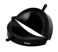 Imusa USA IMU-71006W Jumbo - Molde de plástico para empanada, fácil de usar, color negro