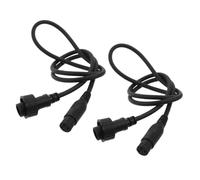 IMUSINICE 2 Piezas Cable de Señal Dmx512 Macho y Hembra para Luces Escénicas Conectores Metálicos y Pvc, Resistente Prueba de Errores, Adecuado para Eventos Grandes y Control Preciso