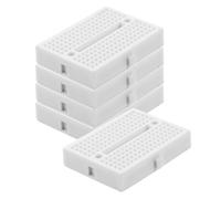 IMUSINICE 5 Placas de Circuito Material Plástico Blanco para Soldar Diseño Perforado Único para Experimentación y Aprendizaje en Proyectos Electrónicos