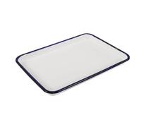 IMUSINICE Bandeja para Horno Fácil de Limpiar Rectangular Esmaltada de Color Molde para Hornear Diseño Multifuncional Adecuado para Cocina y Refrigerador