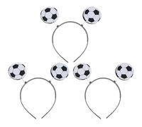 IMUSINICE Diadema de Competición de Fútbol 3 Piezas de Tela No Tejida para Animar Partidos, Accesorio Ligero y Cómodo, Niñas y Adultos en Eventos Deportivos y Fotografía