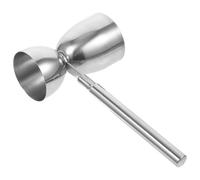 IMUSINICE Jigger de Acero Inoxidable Doble Cara 30/60 Ml Medidor de Barra y Cócteles Mango Largo para Uso en Bar Hogar y Fiestas Herramienta Versátil para Medir Licor