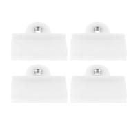 IMUSINICE Juego de 4 Clips de Plástico Blanco para Ventanas y Faldones Laterales de Coche Funciones de Elevación y Fijación para Reparaciones y Ajuste de Cristales