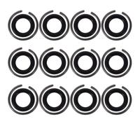 IMUSINICE Juego de Anillos de Retención de Hierro y Caucho para Llave de Impacto de 1/2 Pulg 12 Piezas y Juntas Tóricas para Montaje en Llaves Recargables