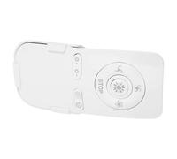 IMUSINICE Módulo de control remoto del ventilador de techo, luz y velocidad, receptor blanco de plástico, control inalámbrico de bajo consumo para dormitorio y oficina, batería no incluida
