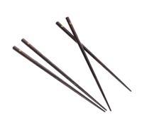 IMUSINICE Palillos 2 Pares Japoneses de Madera Antideslizantes Diseño de de Cerezo , Reutilizables Agarre Cómodo para Cenas y Cocina Oriental