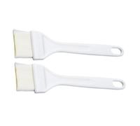 IMUSINICE Pincel para Hornear y Barbacoa 2piezas Mango Resistente al Calor, Material Pbt y Pp, Adecuado para Untar Salsas en Pasteles y Carnes