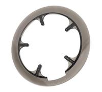 IMUSINICE Protector de Cadena de Bielas para Bicicleta de Montaña, Cubierta de Rueda Dentada de Plástico Negro, Cobertura Integral y Ajuste Preciso para Bicicleta de Carretera y Montaña
