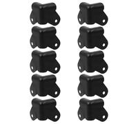 IMUSINICE Protector de Esquinas de Hierro 10 Piezas para Altavoces y Muebles Diseño Retro Único, Protege y Refuerza Uniones Esquinas