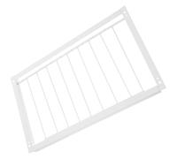 IMUSINICE Puerta para Palomas de Hierro Blanco Buena Estabilidad y Durabilidad, Adecuado para Jaulas y Carreras de Palomos en Exteriores