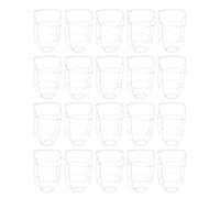 IMUSINICE Redes Colgantes para Botellas de Solución Salina 500ml, Funda Plástica Reutilizable para Infusión, Portabotellas Hospitalario 20 Piezas, Soporte Seguro para Uso Médico