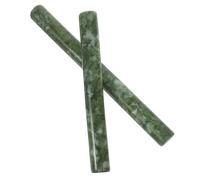 IMUSINICE Rodillo de Cocina de Jade Ergonómico y Multipropósito para Amasar Masa y Obleas de Wonton, Color Verde, Pack de 2 Piezas para Hornear