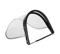 IMUSINICE Soldador Visera Transparente y Soporte de Aluminio, Facial para Soldadura y Pulido, Reduce Fatiga y Mejora Visibilidad en Trabajos