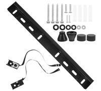 IMUSINICE Soporte de Pared de Acero Inoxidable y Aleación de sin Pernos para TV Soporte Fijo L-Shaped de 32 a 65 Pulgadas Protección y Durabilidad para Televisores LCD